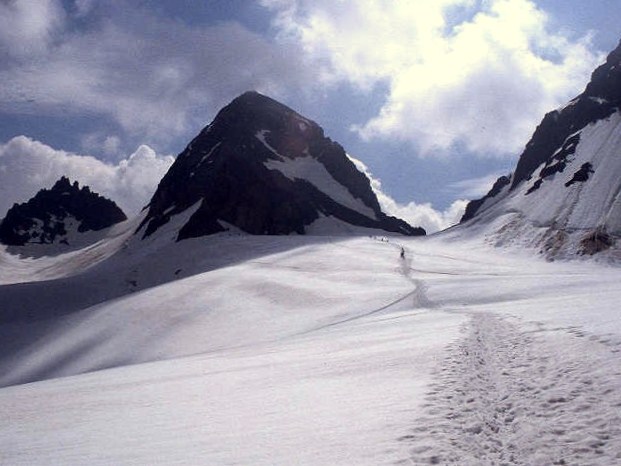 Piz Buin vom Ochsentaler Gletscher