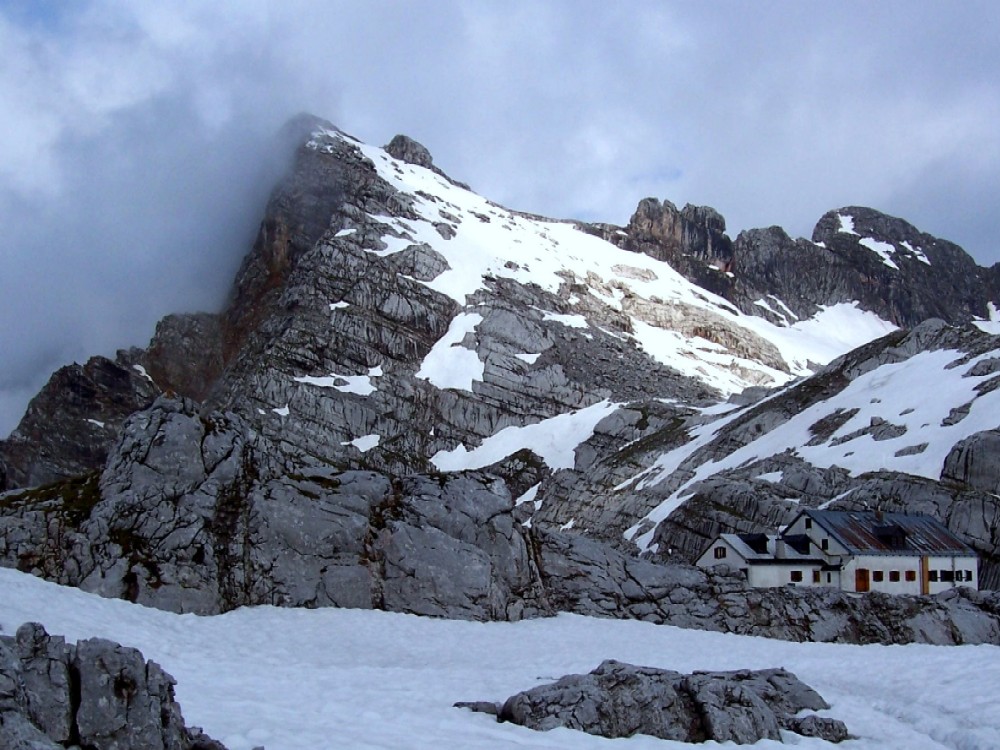 Breithorn mit Riemannhaus