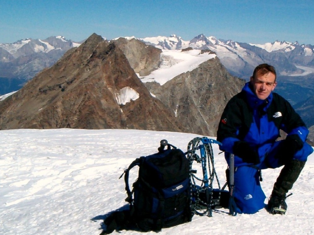 Auf der Weimies mit Blick zum Lagginhorn