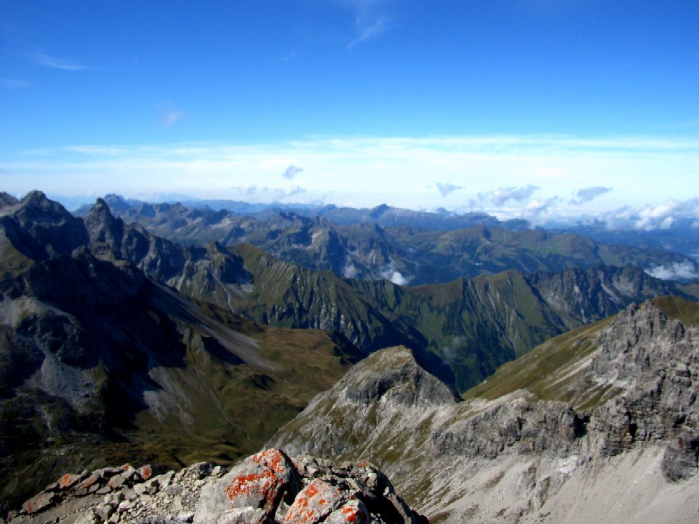 Blick vom Groen Krottenkopf