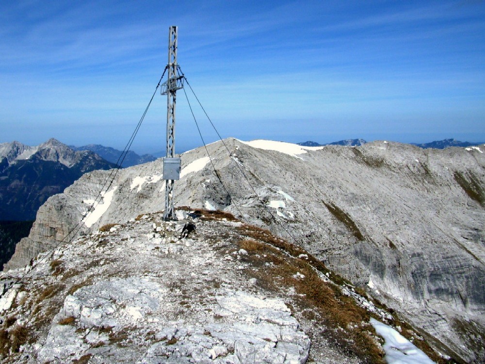 Gipfelkreuz des Hochmlbing