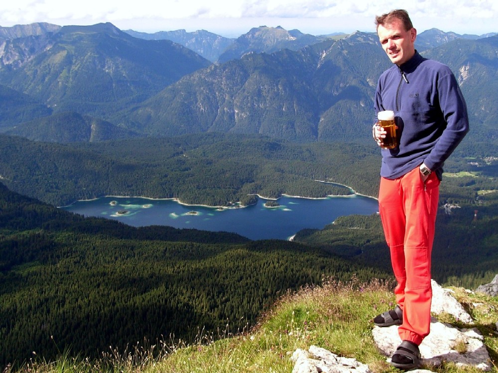 Blick zum Eibsee