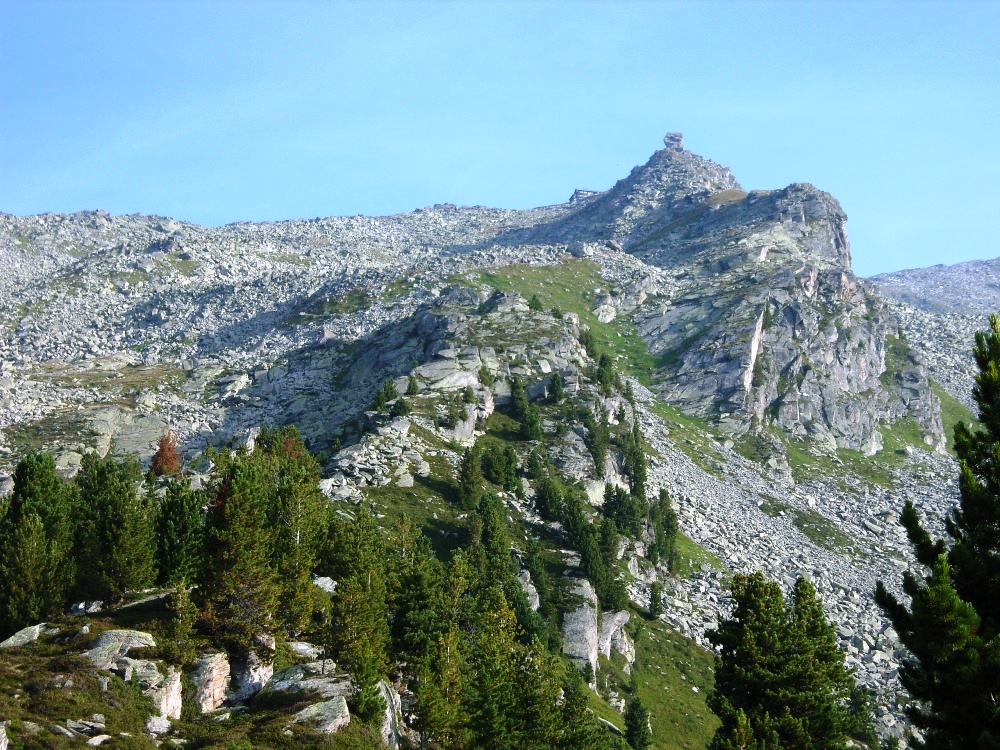 Blick zur Landshuter Europahtte