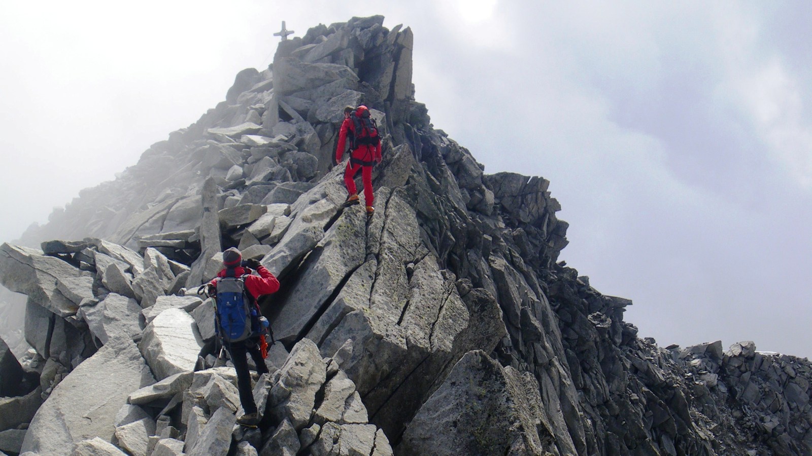 Die letzten Meter zum Schwarzenstein