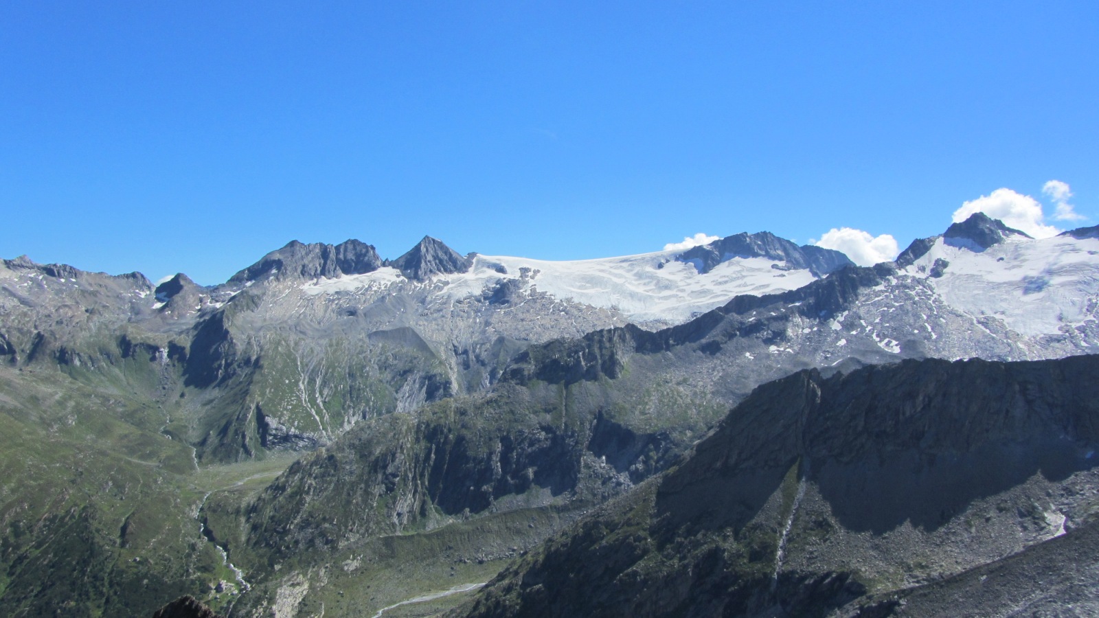 Rckblick zum Schwarzenstein